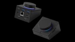 Knob USB C Hub With Shortcut Buttons - Black