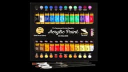 Acrylic Paint Set - 24 Colors