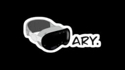 Visionary - Apple Vision Pro Sticker