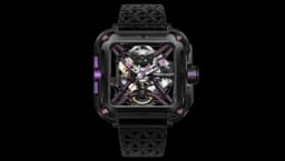 Series X Gorilla Mechanical Watch - Black/Purple