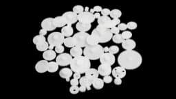 58 Styles WSFS Plastic Gears DIY Kit - White