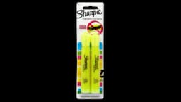 Accent Tank-Style Fluorescent Yellow Highlighter 2-Pack