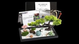 Zen Japanese Garden Kit for Desk Decor