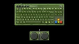 Retro 87 Mechanical Keyboard - Xbox Edition