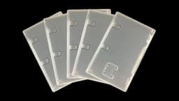 Game Card Cases Set Of 5 - Clear
