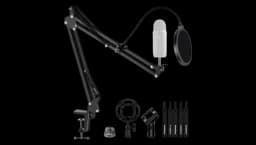 Microphone Stand Mic Boom Arm - Black