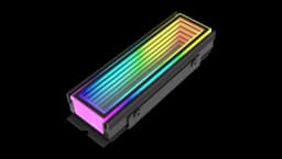 M.2 2280 ARGB Hard Drive Heatsink Cooling
