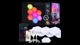 Smart Hexagon RGB LED Lights