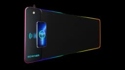 RGB Charging Gaming Mouse Pad Large - Black