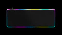 RGB Gaming Mouse Pad Large - Black