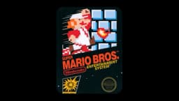Super Mario Bros (NES) 1st Print 1987