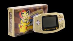 Game Boy Advance Pokemon Center NY Gold Limited Edition (AGB-001)