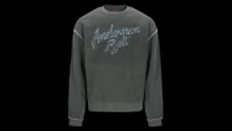 Liquid Logo Sweatshirt - Charcoal