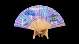 Changdeokgung Sangryangjeon Pavilion Fan