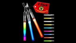 LED Ligthsabers Keychains - Set Of 3