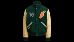 Varsity-Inspired Jacket - Churchill Green