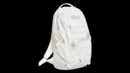 Logo Backpack - White