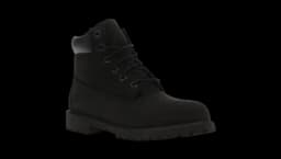 6" Premium Boot - Black Nubuck (GS)