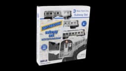 New York City Battery Operated Train Set Of 3