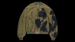 Orchid Quilted Bomber Jacket - Khaki/Black