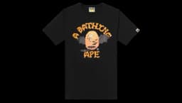 A Bathing Ape Halloween College Tee - Black
