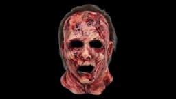 Bloody Halloween Horror Scary Mask - Multicolor
