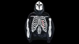 Creep Hoodie - White/Black