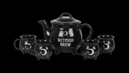 Witch's Cauldron Tea Set 5 PCs