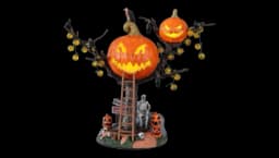 Spooky Town Pumpkin Tree House