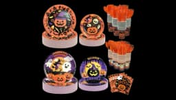 Halloween Plates and Napkins Sets 350 PCs
