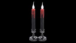Blood Dripping Flameless Candles Halloween Decor