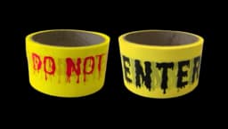 Halloween Decorations Caution Tape 2 PCs