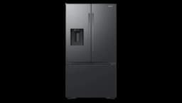 3-Door French Door - Matte Black Steel