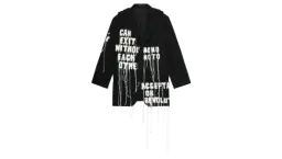 Embroidered Blazer - Black/White