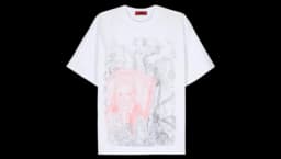 Valentina Death Cotton T-Shirt - White