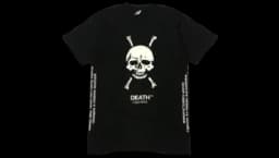 Skull-Print T-Shirt - Black/White