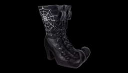Witch Shoes Dry Vase - Black