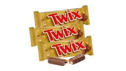 Twix Classic Full Size Candy & Candy Bars - Gift Packs Of 3 (150g)