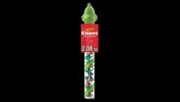 HERSHEY'S KISSES Grinch Milk Chocolate Candy Filled Plastic Cane (56g)
