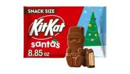 KIT KAT Milk Chocolate Wafer Snack Size Santas (226g)