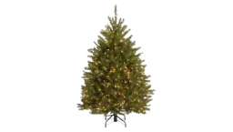 Pre-Lit Dunhill Fir Mini Artificial Christmas Tree 4 ft 