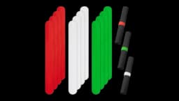 12 Pieces Wrapping Paper Roll Holder - Multicolor
