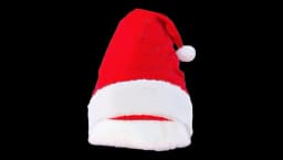 Santa Clause Hat - Red/White