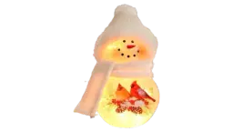 Christmas Lighted Snowmen Indoor Decoration