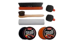 Black & Brown Shoe Care Kit