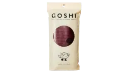 Exfoliating Shower Towel - Brick Red