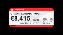 Great European One-Month Multi-Destination Europe Tour