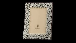 Garland Frame - Coffee Brown/Silver-Tone/Crystals