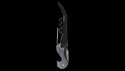 Two-Toned Corkscrew - Black