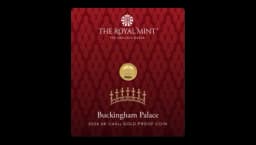 Buckingham Palace 1/40oz Gold Proof Coin Limited Edition 2024